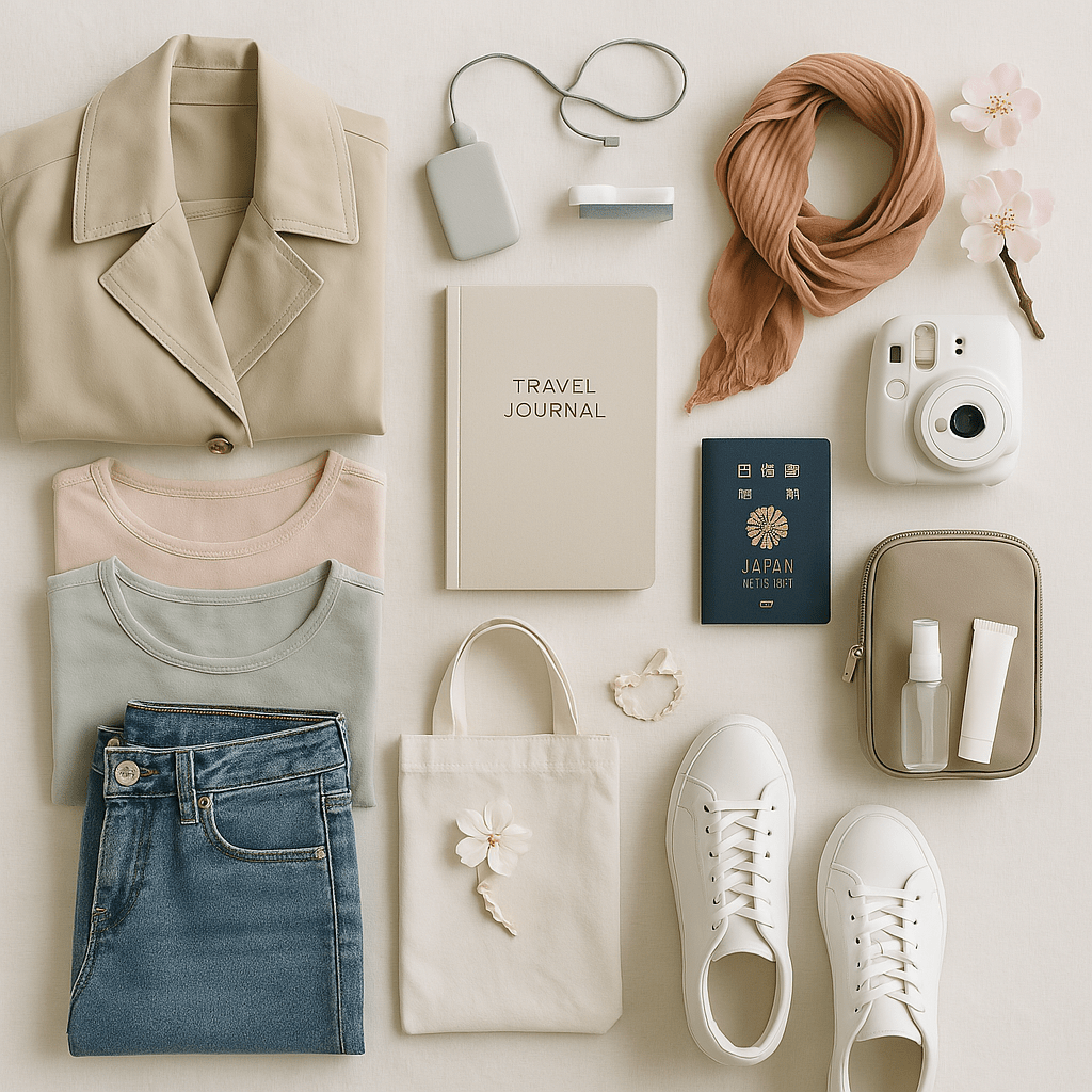Travel Light, Travel Smart – My Spring Packing Guide for&nbsp;Japan