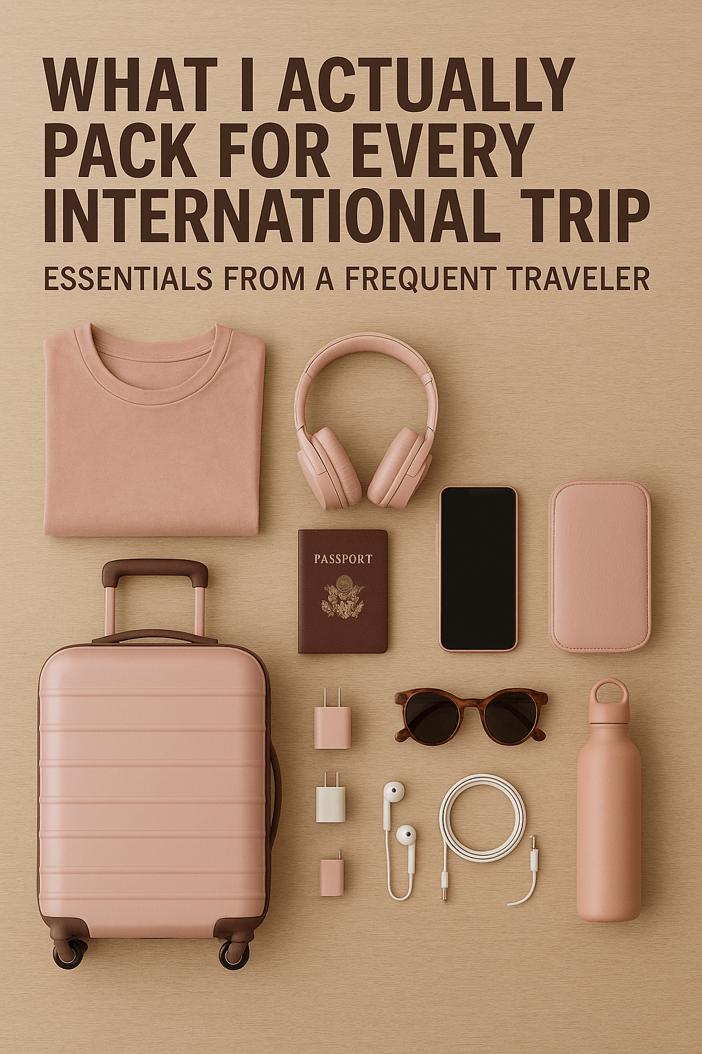 [Ultimate Guide] What I Actually Pack for Every International Trip – Essentials from a Frequent&nbsp;Traveler