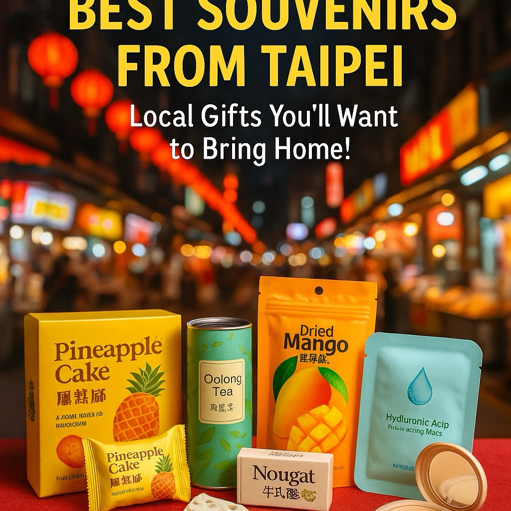 【Taipei Souvenir Guide】Best Local Gifts Everyone Will Love&nbsp;🎁