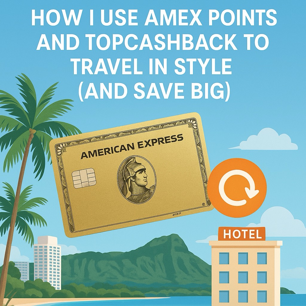How I Use AMEX Points and TopCashback to Travel in Style (and Save&nbsp;Big)